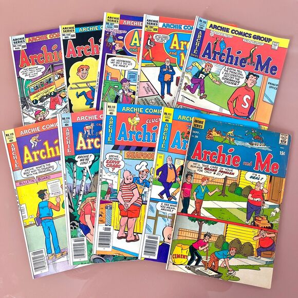 Vintage Archie Comic Lot of 3 - RANDOM 1970s & - 1980s Bronze Age - Single Owner - Picture 2 of 11